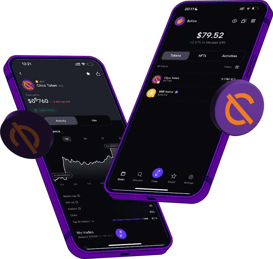 XCL Finance wallet experience